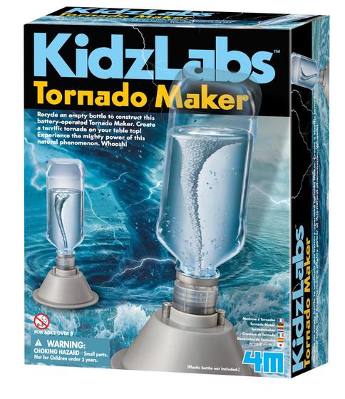 Imagem de Brinquedo Educativo Tornado Maker STEM, DIY para Crianças - 4M 5554