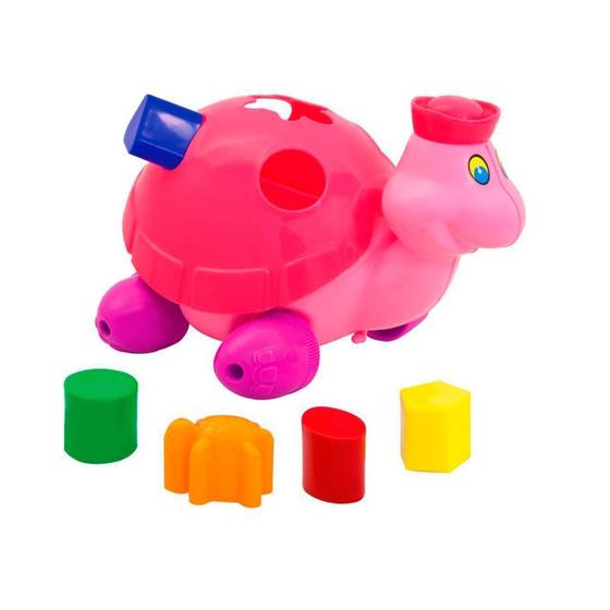 Imagem de Brinquedo Educativo Tortuga Rosa 3008 - Cardoso