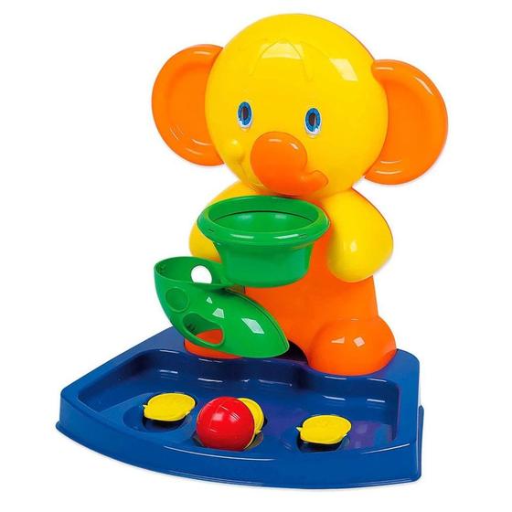 Imagem de Brinquedo elefantinho didático infantil play time - cotiplás