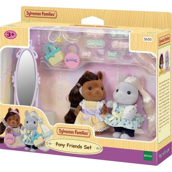 Imagem de Brinquedo Epoch Sylvanian Families Pony Friends Conjunto 5650