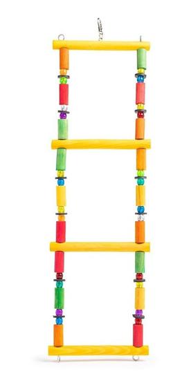 Imagem de Brinquedo Escada G Para Calopsita Colorido