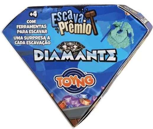 Imagem de Brinquedo Escava Prêmio Diamante - Toyng  Caixa Com 24