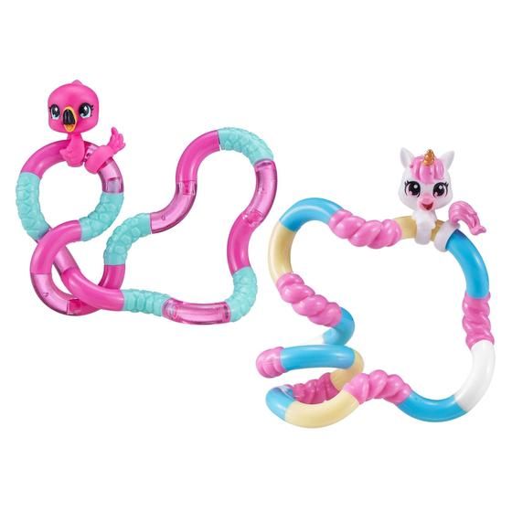 Imagem de Brinquedo Fidget TANGLE Jr. Pets UBA The Unicorn e Linky Flamingo