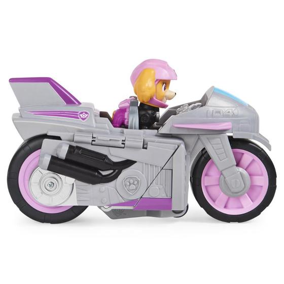 Brinquedo Figura E Moto Patrulha Canina Skye Sunny Caminhões Motos E Ônibus De Brinquedo 