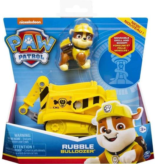 Imagem de Brinquedo Figura e Veículo Patrulha Canina Rubble - Sunny 1389