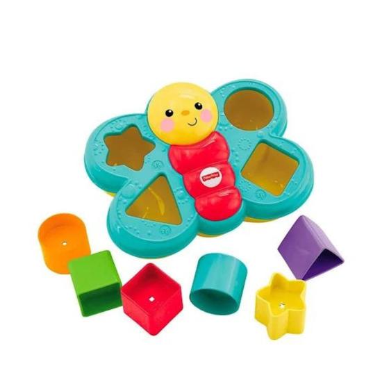 Imagem de Brinquedo Fisher-Price Para Bebês Encaixa Borboleta