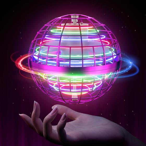 Imagem de Brinquedo Flying Orb Ball UranHub 2023 - Hover Orb Spinner Roxo