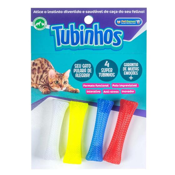 Brinquedo Funcional Que Atiça O Instinto Do Gato, Tubinhos Menor preço em Brinquedo Funcional Que Atiça O Instinto Do Gato, Tubinhos