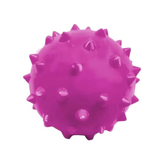 Imagem de Brinquedo Furacão Pet Bola Maciça Cravo Rosa