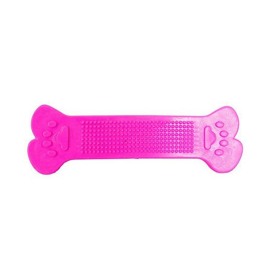 Imagem de Brinquedo Furacão Pet Osso Rosa Topbone para Cães - Tamanho M