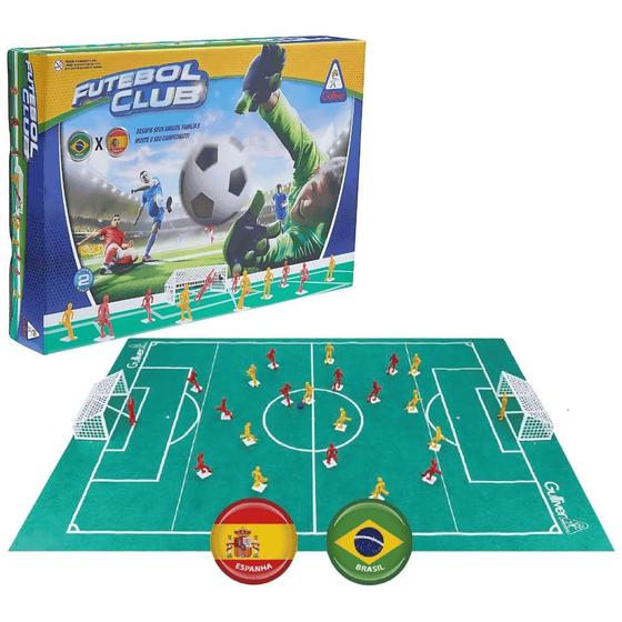 Imagem de Brinquedo Futebol Club 2: Brasil x Espanha Gulliver