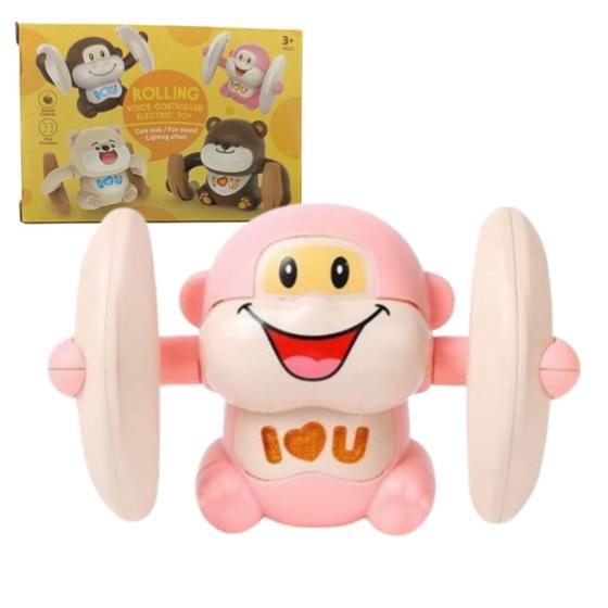 Imagem de Brinquedo Gorila Rolling Cambalhota Maluco Macaco Infantil Presente Dia Das Crianças