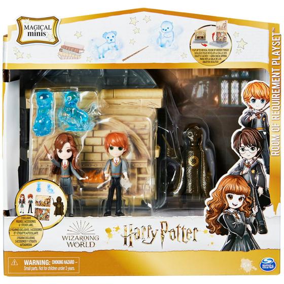 Imagem de Brinquedo Harry Potter Playset Mini Sala Precisa 2 Em 1 2846