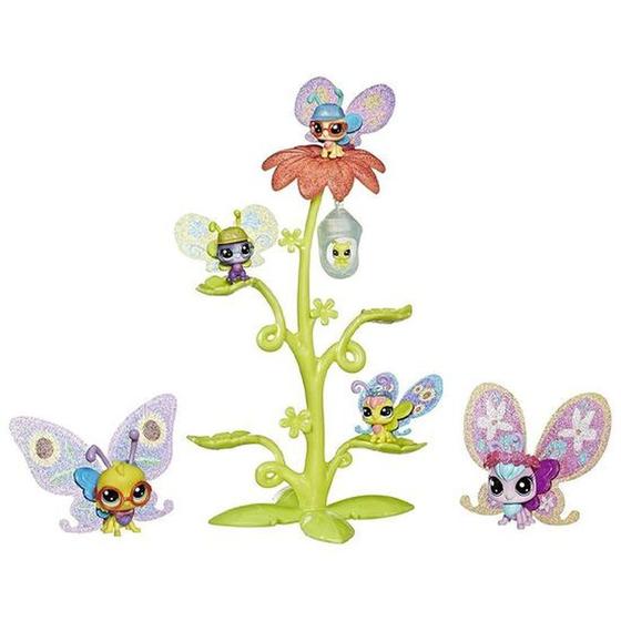 Imagem de Brinquedo Hasbro Coleção Pet Shop Littlest E2159 Fancy Flutters Embalagem