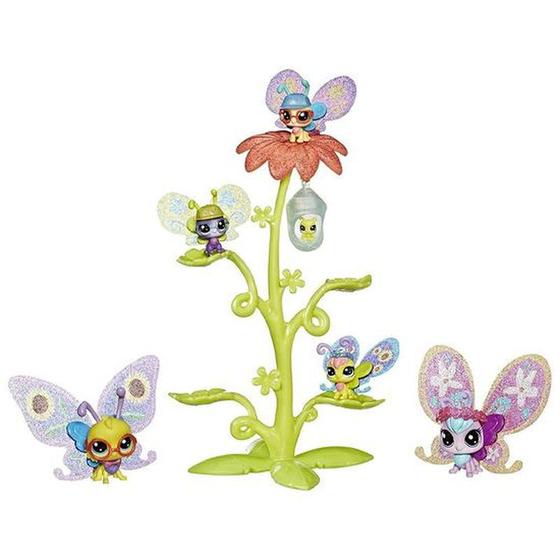 Imagem de Brinquedo Hasbro Littlest Pet Shop Fancy Flutters E2159 - Coleção Embalagem Luxuosa