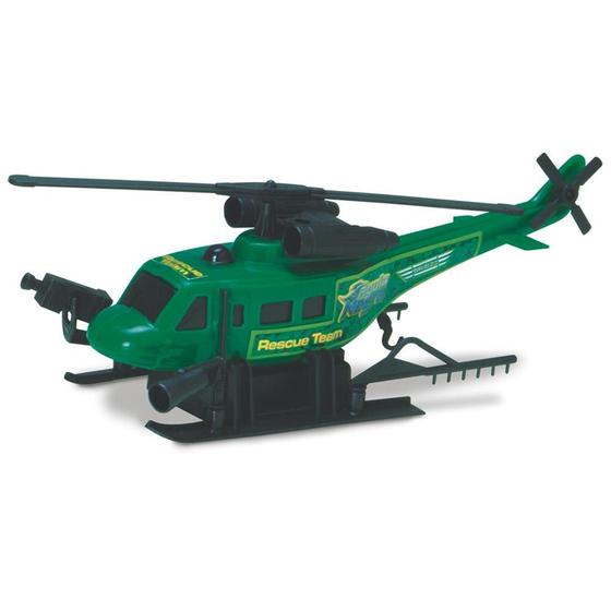 Imagem de Brinquedo Helicóptero Águia Negra Verde 9004 - Cardoso - Brinquedos Cardoso