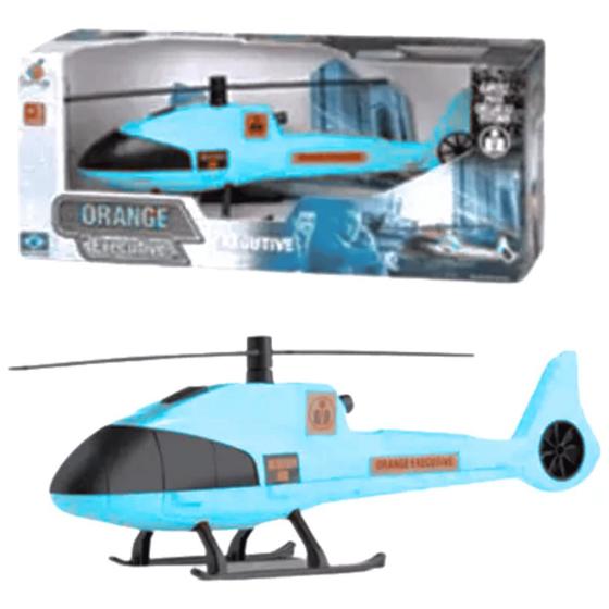 Imagem de Brinquedo Helicóptero Azul Infantil 520 Orange Toys