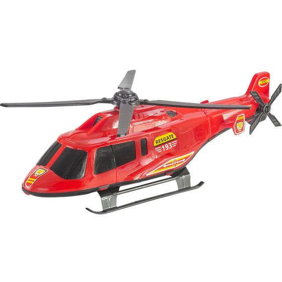 Imagem de Brinquedo Helicóptero Policial Grande 30 Cm Meninos - Bs Toys