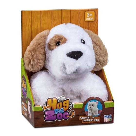 Imagem de Brinquedo Hug Me Zoo Cachorro Multikids 27cm - BR17