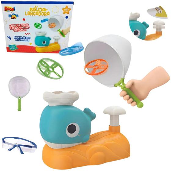 Brinquedo Infantil Baleia Lança Discos Zoop Toys Menor preço em Brinquedo Infantil Baleia Lança Discos Zoop Toys