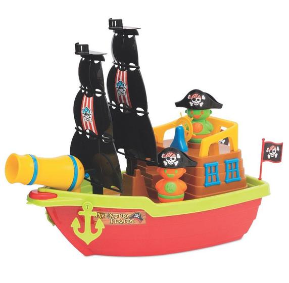 Imagem de Brinquedo Infantil Barco Pirata - MercoToys