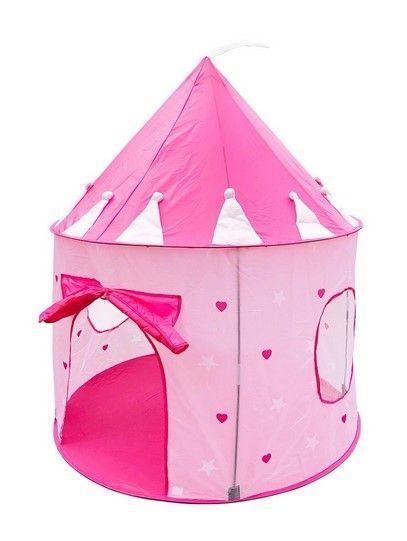 Imagem de Brinquedo Infantil Barraca Castelo das Princesas Rosa Bolsa