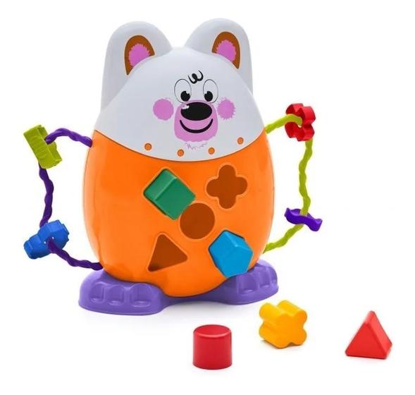 Imagem de Brinquedo Infantil Blocos E Formas Amigo Pet Sortido Tateti