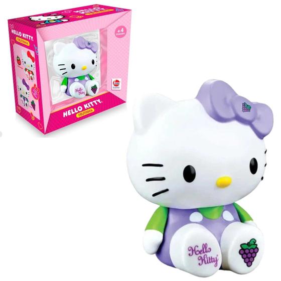 Imagem de Brinquedo Infantil Boneca Hello Kitty Frutinha Uva - 3590