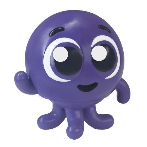 Brinquedo Infantil Boneco De Vinil Bolofofo Pow Roxo Líder - Papelaria ...