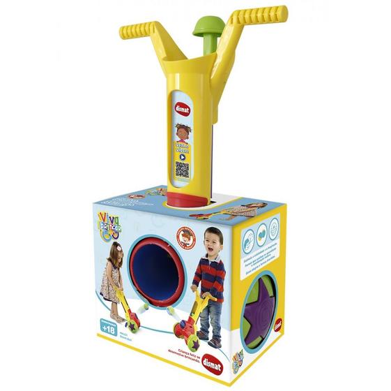 Imagem de Brinquedo Infantil Boom Ball Andador Lançador Bolas Dismat