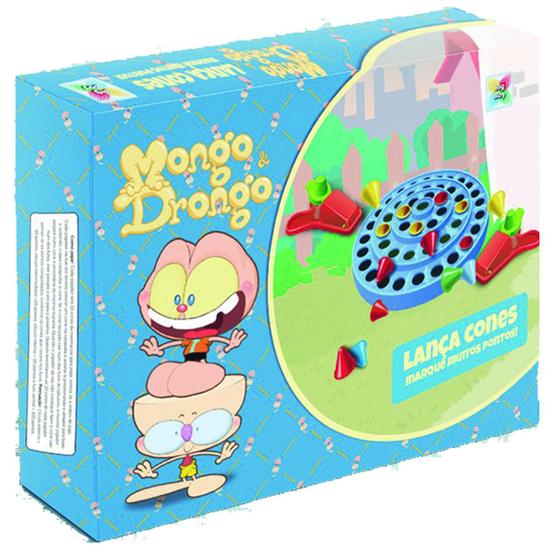 Imagem de Brinquedo Infantil Catapulta Lança Cones Mongo & Drongo