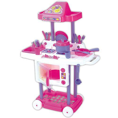 Imagem de Brinquedo Infantil Cozinha Riva Chef Completa - Calesita