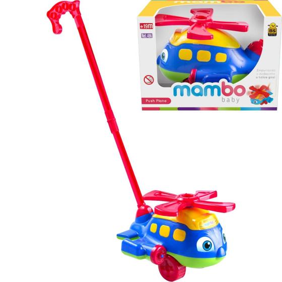 Imagem de Brinquedo Infantil Didatico Push Plane Avião de Empurrar