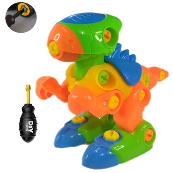 Brinquedo Infantil Dinossauro Monta e desmonta com chave - OEM ...