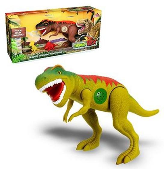 Imagem de Brinquedo Infantil Dinossauro Tirano com Som - Camp