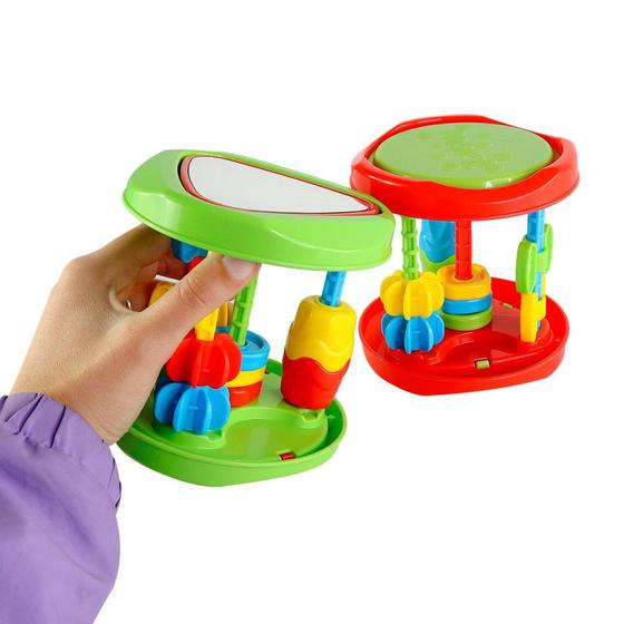 Imagem de Brinquedo Infantil Educativo Montar Empilhar divertido para crianças bebes meninos meninas criatividade desenvolvimento cognitivo e motor Sortido