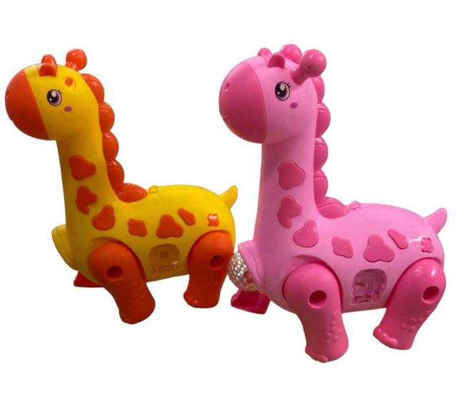 Imagem de Brinquedo Infantil Girafinha Divertida Com Som E Luzes 3D