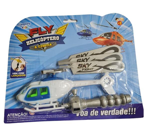 Brinquedo Infantil Helicóptero Com Lançador A Corda que Voa Menor preço em Brinquedo Infantil Helicóptero Com Lançador A Corda que Voa