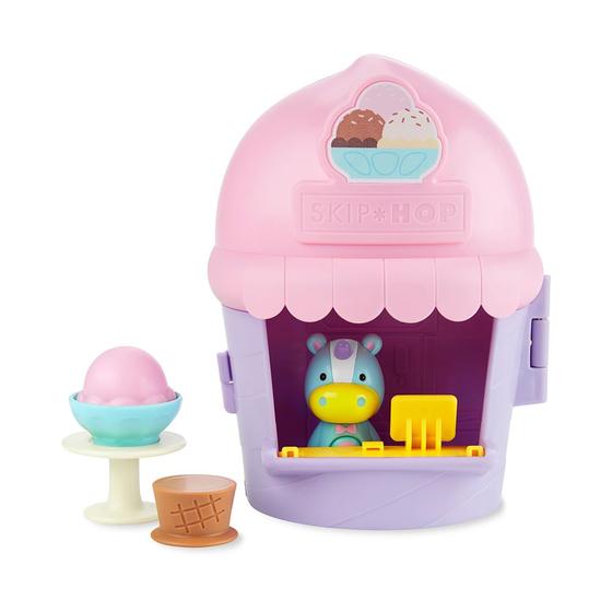 Imagem de Brinquedo Infantil Interativo Coleção Comidinhas Sorveteria Zoo Skip Hop