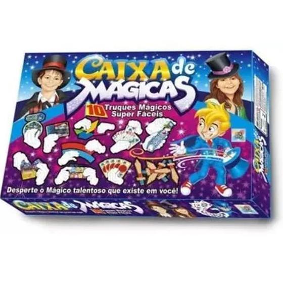 Brinquedo Infantil Jogo Caixa De Magicas 10 Truques Mágicos Menor preço em Brinquedo Infantil Jogo Caixa De Magicas 10 Truques Mágicos