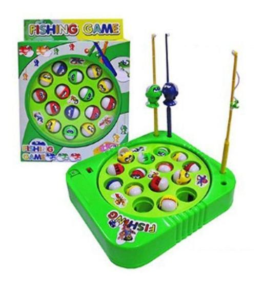 Imagem de Brinquedo Infantil Jogo De Pescar Pega Peixe Pesca Maluca