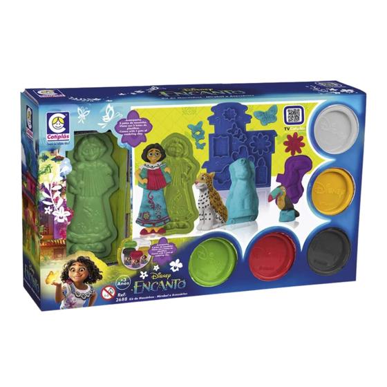 Imagem de Brinquedo Infantil Kit de Massinha Mirabel Encanto Cotiplas - 2688