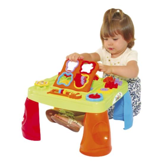 Imagem de Brinquedo infantil Mesa Criativa Interativa com Som Didática Bebê Infantil