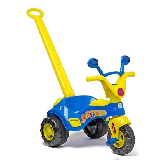 Imagem de Brinquedo Infantil para Crianças Triciclo Blue Music Cotiplas 1832