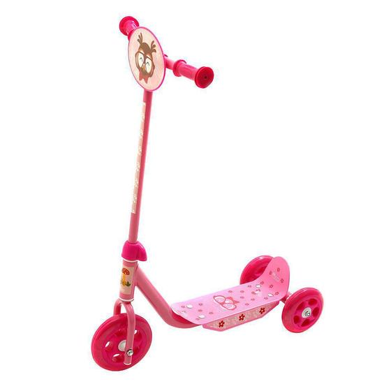 Imagem de Brinquedo Infantil Patinete com 3 Rodas Rosa Antiderrapante - Bel Fix