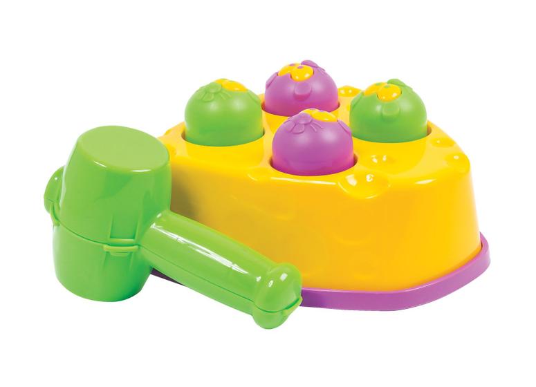 Imagem de Brinquedo Infantil Rata Tuff Bata No Ratinho com Martelo