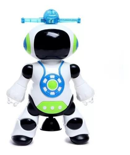 Imagem de Brinquedo Infantil Robô Com Hélices Som E Luzes 3D