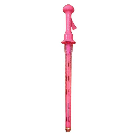 Imagem de Brinquedo Infantil Sopra Bolhas 45cm Rosa 943 - Shiny Toys