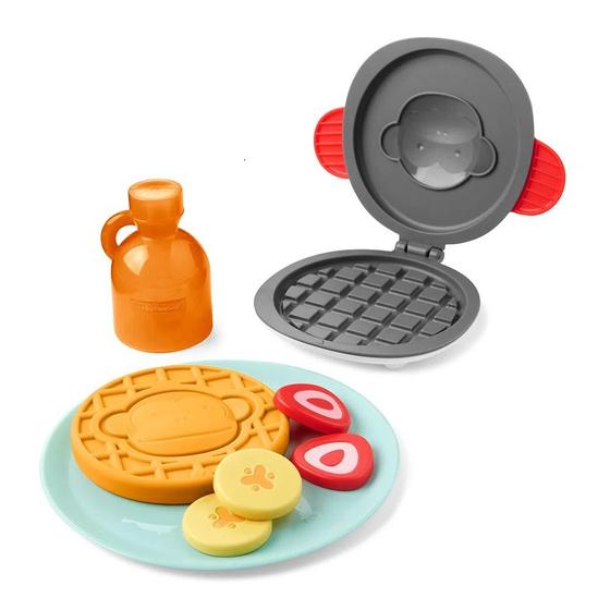 Imagem de Brinquedo Interativo Coleção Comidinhas - Kit monte seu Waffle Zoo