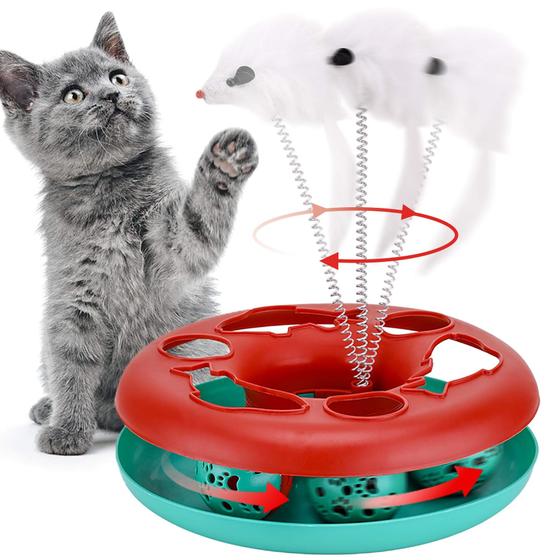 Imagem de Brinquedo Interativo com Catnip para Gatos - Reeple